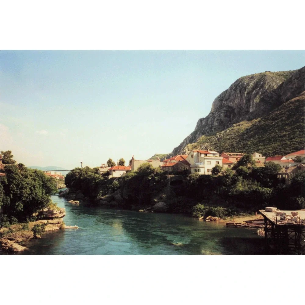 Vintage 1999 Bosnia Mostar SFOR US Soldiers War-Damaged Town Photo Lot of 8 - Picture 5 of 8